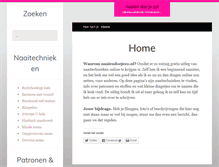 Tablet Screenshot of naaiendoejezo.nl